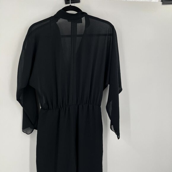 Vintage Michael Maiello for Pat Richards Black Jumpsuit Size 10 1970's - Picture 11 of 16